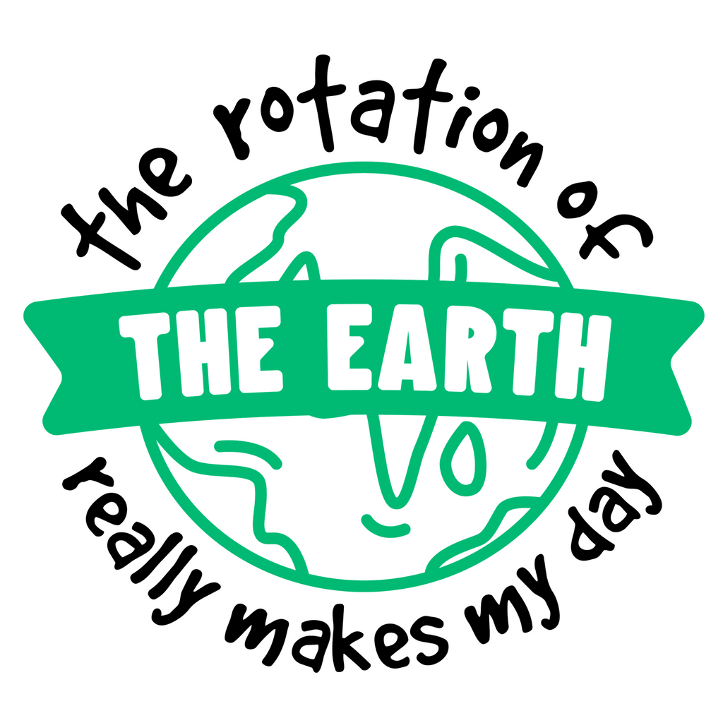 The Rotation of the Earth really makes my day.